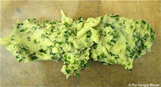 Fresh Herb Compound Butter at The Hungry Mouse