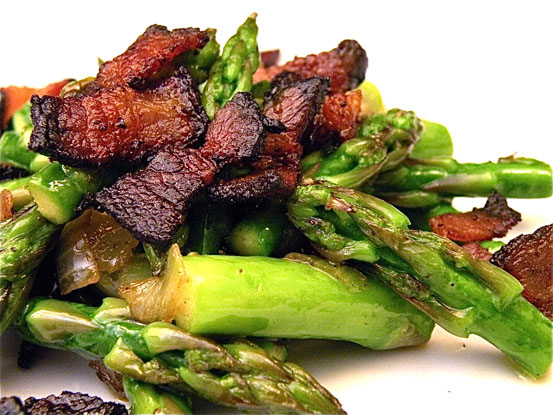 Warm & Smokey Asparagus Salad Warm & Smokey Asparagus Salad