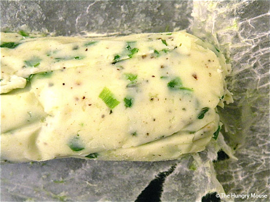 Fresh Herb Compound Butter at The Hungry Mouse