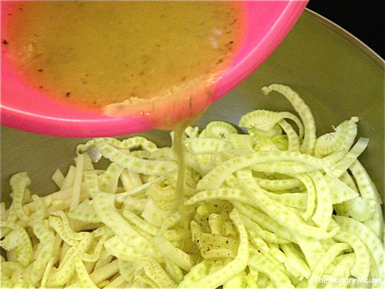 Fennel & Jicama Slaw at The Hungry Mouse Fennel & Jicama Slaw at The Hungry Mouse