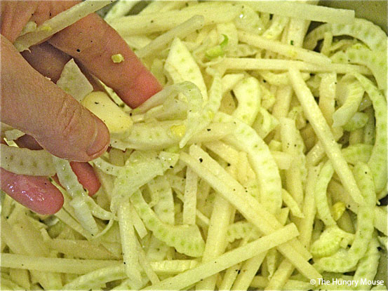 Fennel & Jicama Slaw at The Hungry Mouse Fennel & Jicama Slaw at The Hungry Mouse