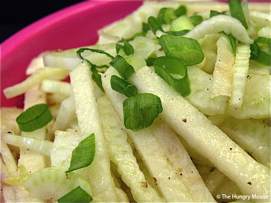 Fennel & Jicama Slaw at The Hungry Mouse Fennel & Jicama Slaw at The Hungry Mouse