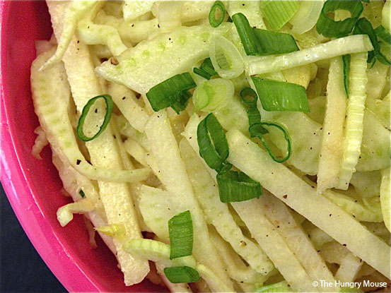 Fennel & Jicama Slaw at The Hungry Mouse Fennel & Jicama Slaw at The Hungry Mouse