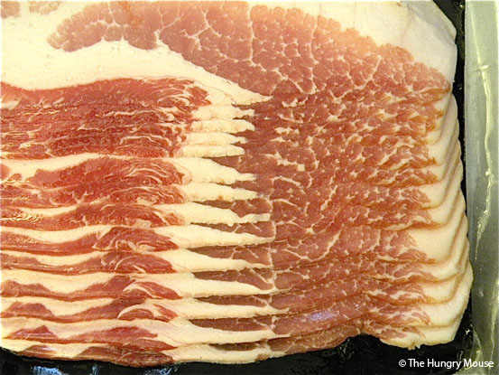 Bacon & Garlic Encrusted Roast Pork Loin at The Hungry Mouse