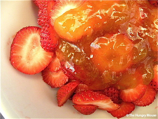 Strawberry Brunch Tarte with Thyme and Black Pepper at The Hungry Mouse Strawberry Brunch Tarte with Thyme and Black Pepper at The Hungry Mouse