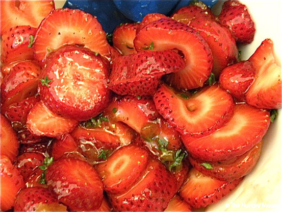 Strawberry Brunch Tarte with Thyme and Black Pepper at The Hungry Mouse Strawberry Brunch Tarte with Thyme and Black Pepper at The Hungry Mouse
