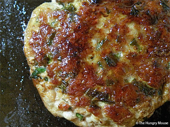 Basil & Garlic Pork Burgers at The Hungry Mouse Basil & Garlic Pork Burgers at The Hungry Mouse