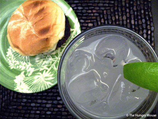 Spicy Buffalo Burgers with Grilled Zucchini at The Hungry Mouse