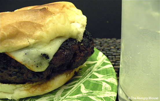 Spicy Buffalo Burgers with Grilled Zucchini at The Hungry Mouse