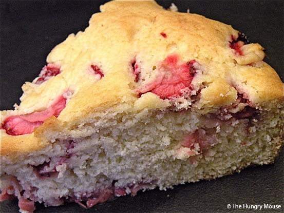 Strawberries and Cream Cake at The Hungry Mouse
