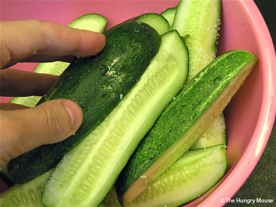 Quick Fresh Pickles at The Hungry Mouse