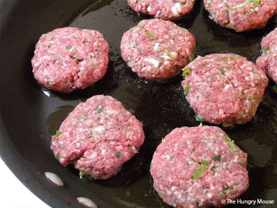 Lamb Sliders with Rosemary & Mint at The Hungry Mouse