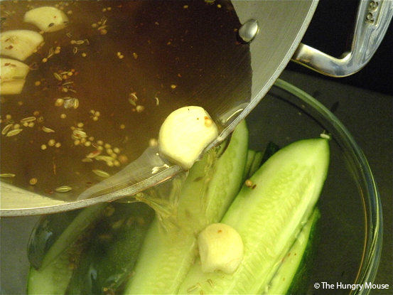 Quick Fresh Pickles at The Hungry Mouse