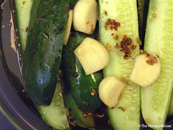Quick Fresh Pickles at The Hungry Mouse