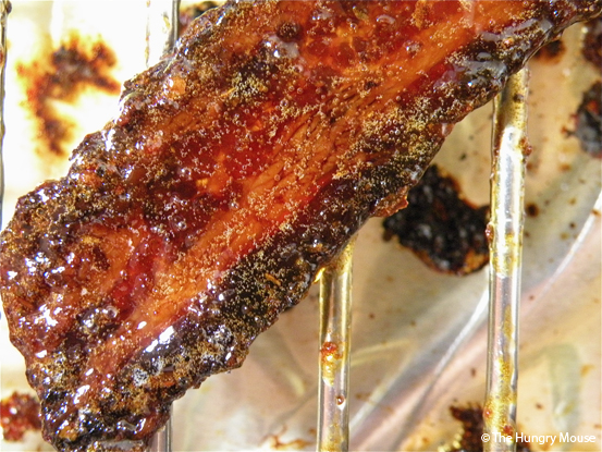 Hot & Spicy Candied Bacon at The Hungry Mouse
