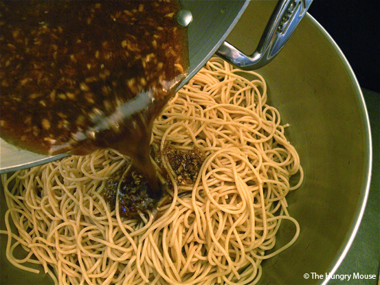 Sesame Noodles at The Hungry Mouse Sesame Noodles at The Hungry Mouse