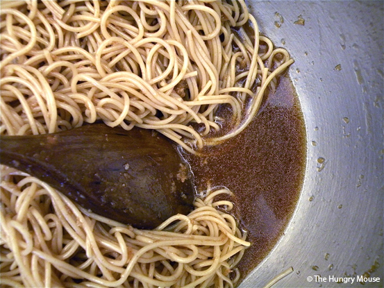 Sesame Noodles at The Hungry Mouse Sesame Noodles at The Hungry Mouse