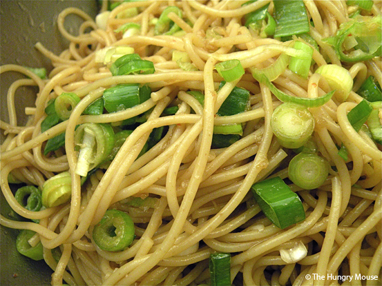Sesame Noodles at The Hungry Mouse Sesame Noodles at The Hungry Mouse