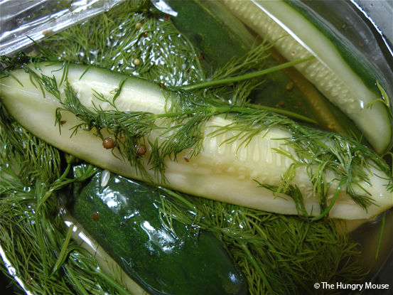 Quick Fresh Pickles at The Hungry Mouse