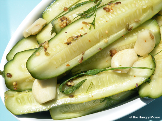 Quick Fresh Pickles at The Hungry Mouse