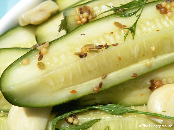 Quick Fresh Pickles at The Hungry Mouse