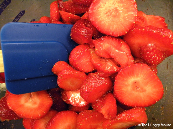 Port Wine Macerated Strawberries at The Hungry Mouse
