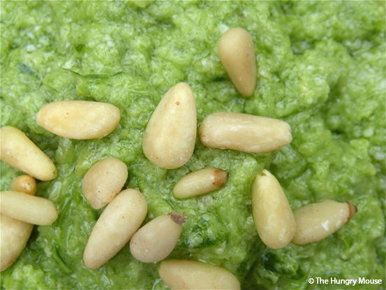 Garlic Scape Pesto at The Hungry Mouse Garlic Scape Pesto at The Hungry Mouse