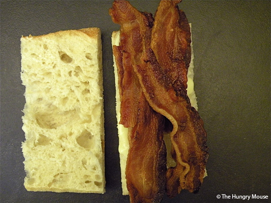 Spicy BLT with Prosciutto at The Hungry Mouse