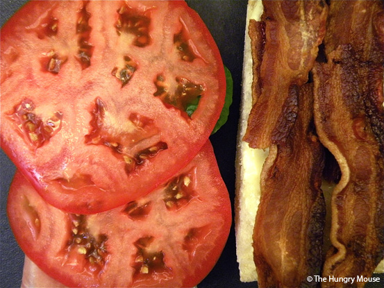 Spicy BLT with Prosciutto at The Hungry Mouse