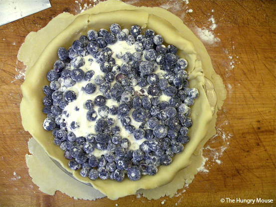 Basic Cooking: How to Make a Blueberry Pie at The Hungry Mouse