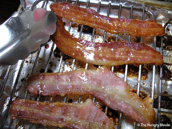 Maple Sugar Candied Bacon at The Hungry Mouse Maple Sugar Candied Bacon at The Hungry Mouse