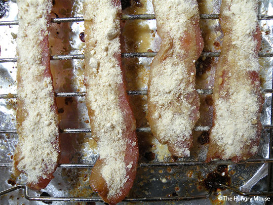 Maple Sugar Candied Bacon at The Hungry Mouse Maple Sugar Candied Bacon at The Hungry Mouse