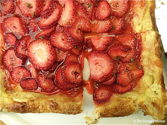 Strawberry Brunch Tart at The Hungry Mouse