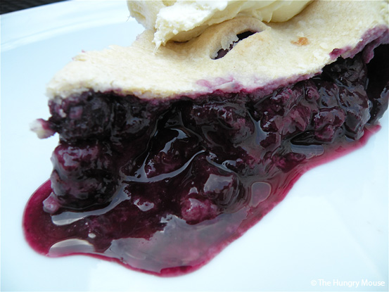 Blueberry Pie at The Hungry Mouse