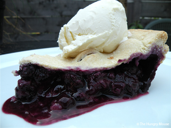 Blueberry Pie at The Hungry Mouse