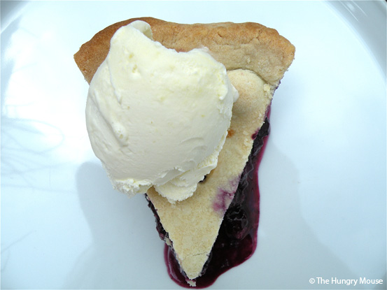 Blueberry Pie at The Hungry Mouse