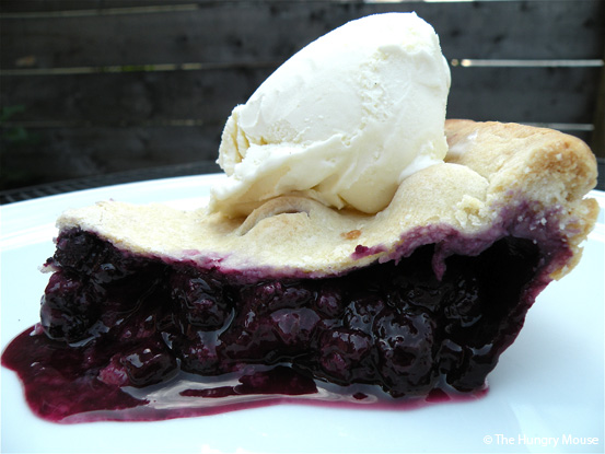 Blueberry Pie at The Hungry Mouse