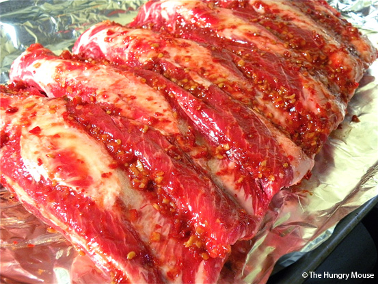 Chili Garlic Baby Back Ribs at The Hungry Mouse Chili Garlic Baby Back Ribs at The Hungry Mouse