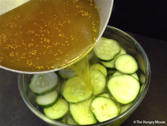 Bread and Butter Pickles at The Hungry Mouse 
