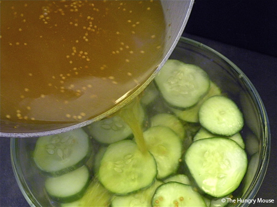 Bread and Butter Pickles at The Hungry Mouse 