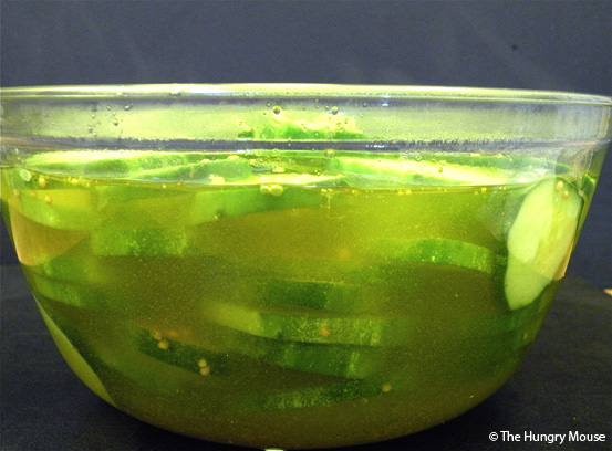 Bread and Butter Pickles at The Hungry Mouse 