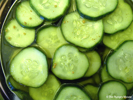 Bread and Butter Pickles at The Hungry Mouse 