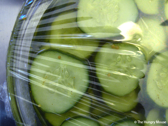 Bread and Butter Pickles at The Hungry Mouse 