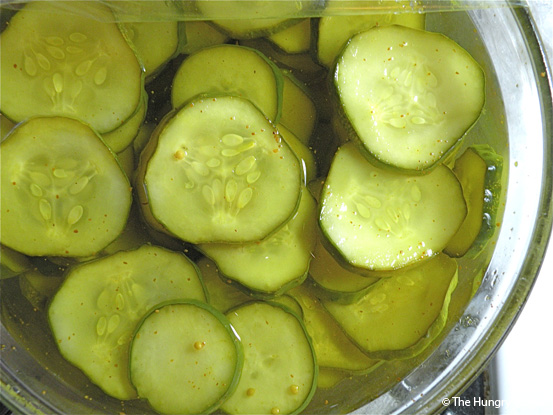 Bread and Butter Pickles at The Hungry Mouse 