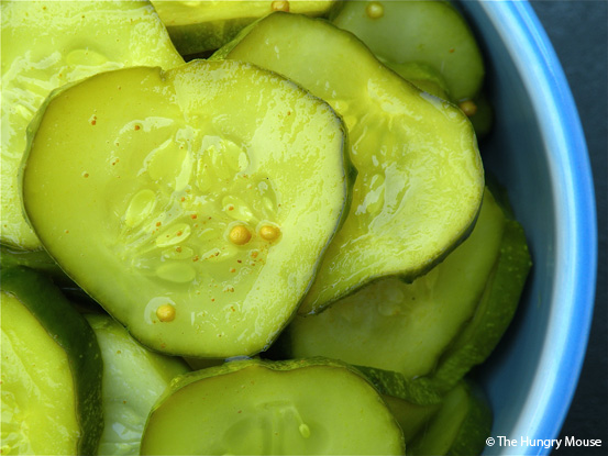 Bread and Butter Pickles at The Hungry Mouse 