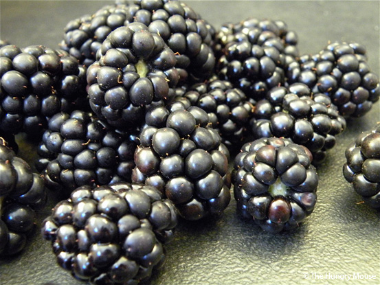 Blackberry Sorbet at The Hungry Mouse