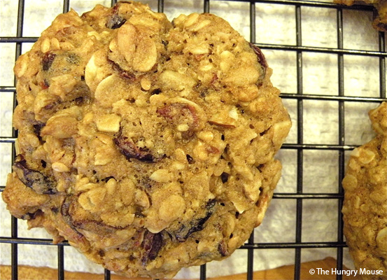 Cranberry Almond Trail Mix Cookies at The Hungry Mouse