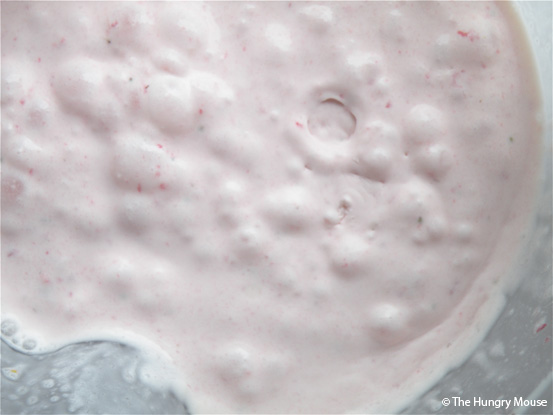 No-Cook Strawberry Ice Cream at The Hungry Mouse