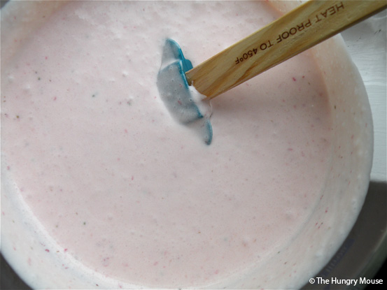 No-Cook Strawberry Ice Cream at The Hungry Mouse