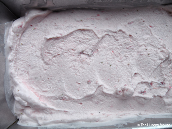 No-Cook Strawberry Ice Cream at The Hungry Mouse
